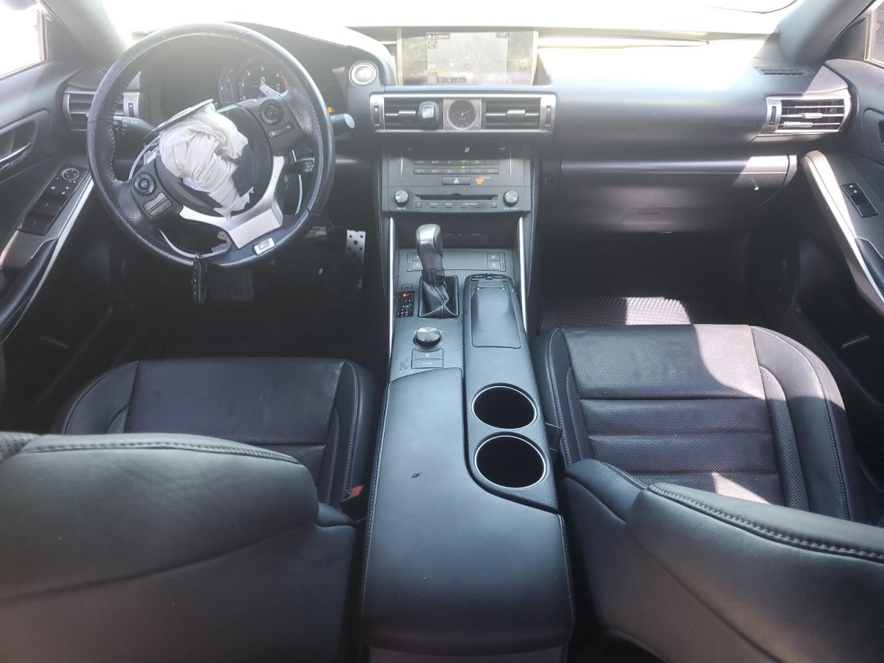 2016 Lexus IS VIN JTHBA1D24G5004104 Copart auction photo, front end / side damage thumbnail 8