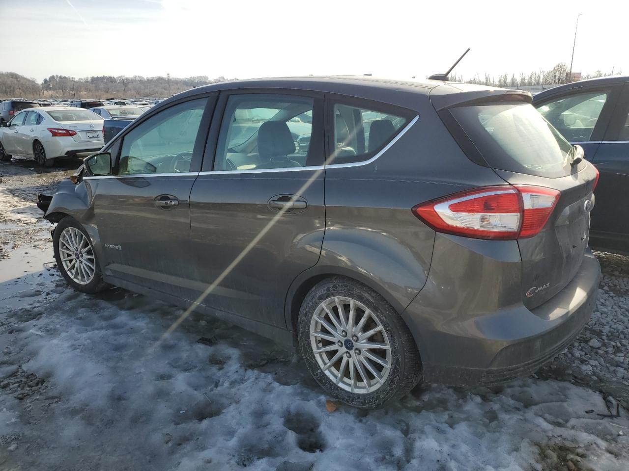 2015 Ford C-MAX VIN 1FADP5BU1FL116170 Copart auction photo, front end damage thumbnail 2