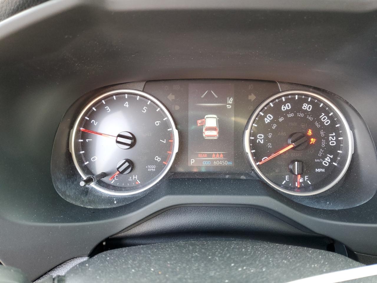 2019 Toyota RAV 4 VIN JTMF1RFV0KD027824 Copart auction photo, rear end / side damage thumbnail 9