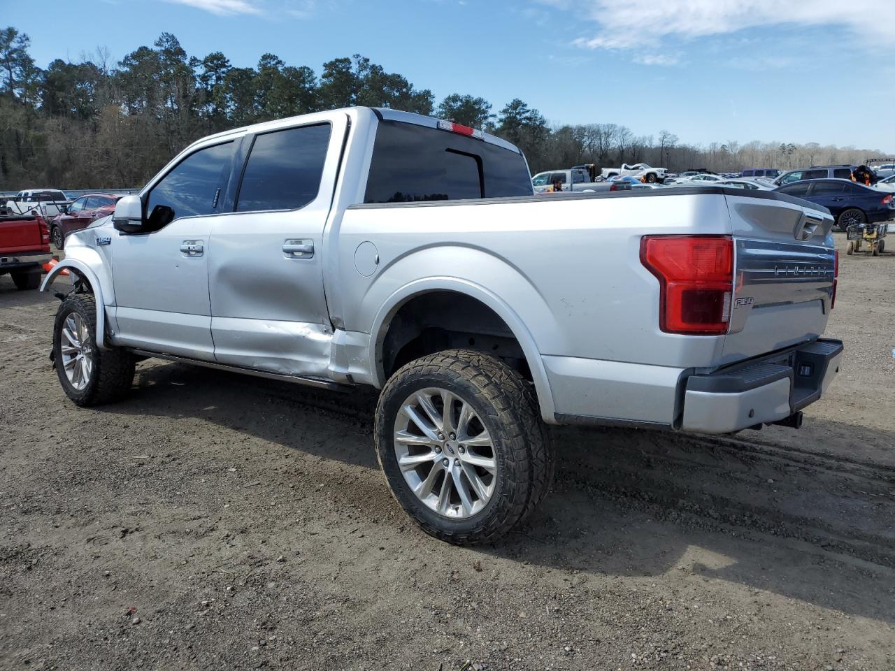 2018 Ford F-150 VIN 1FTEW1EG9JFD36860 Copart auction photo, front end / side damage thumbnail 2