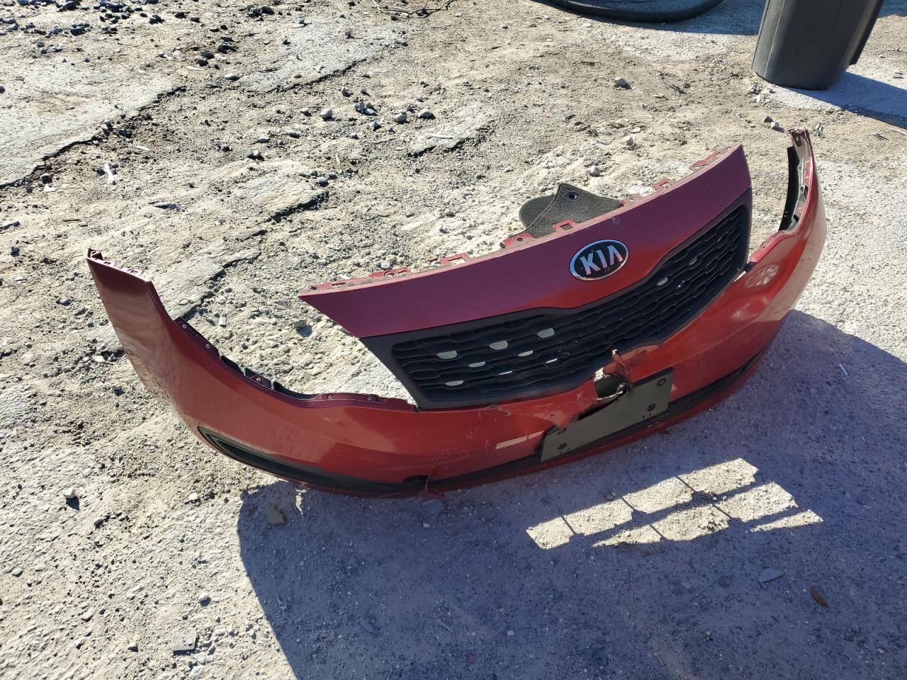 2015 KIA Rio VIN KNADM4A33F6469768 Copart auction photo, front end / rear end damage thumbnail 14