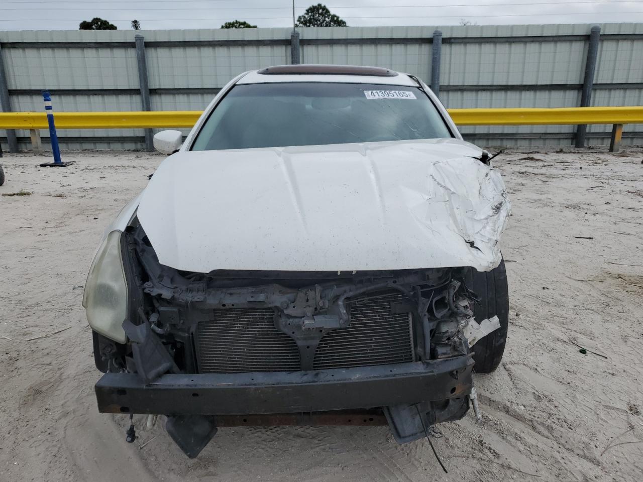 2008 Nissan Maxima VIN 1N4BA41E18C812284 Copart auction photo, front end / side damage thumbnail 5