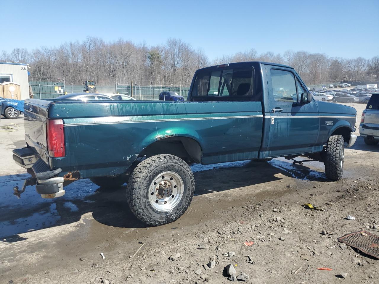 1995 Ford F250 VIN 2FTHF26H2SCA21485 Copart auction photo, front end / undercarriage damage thumbnail 3