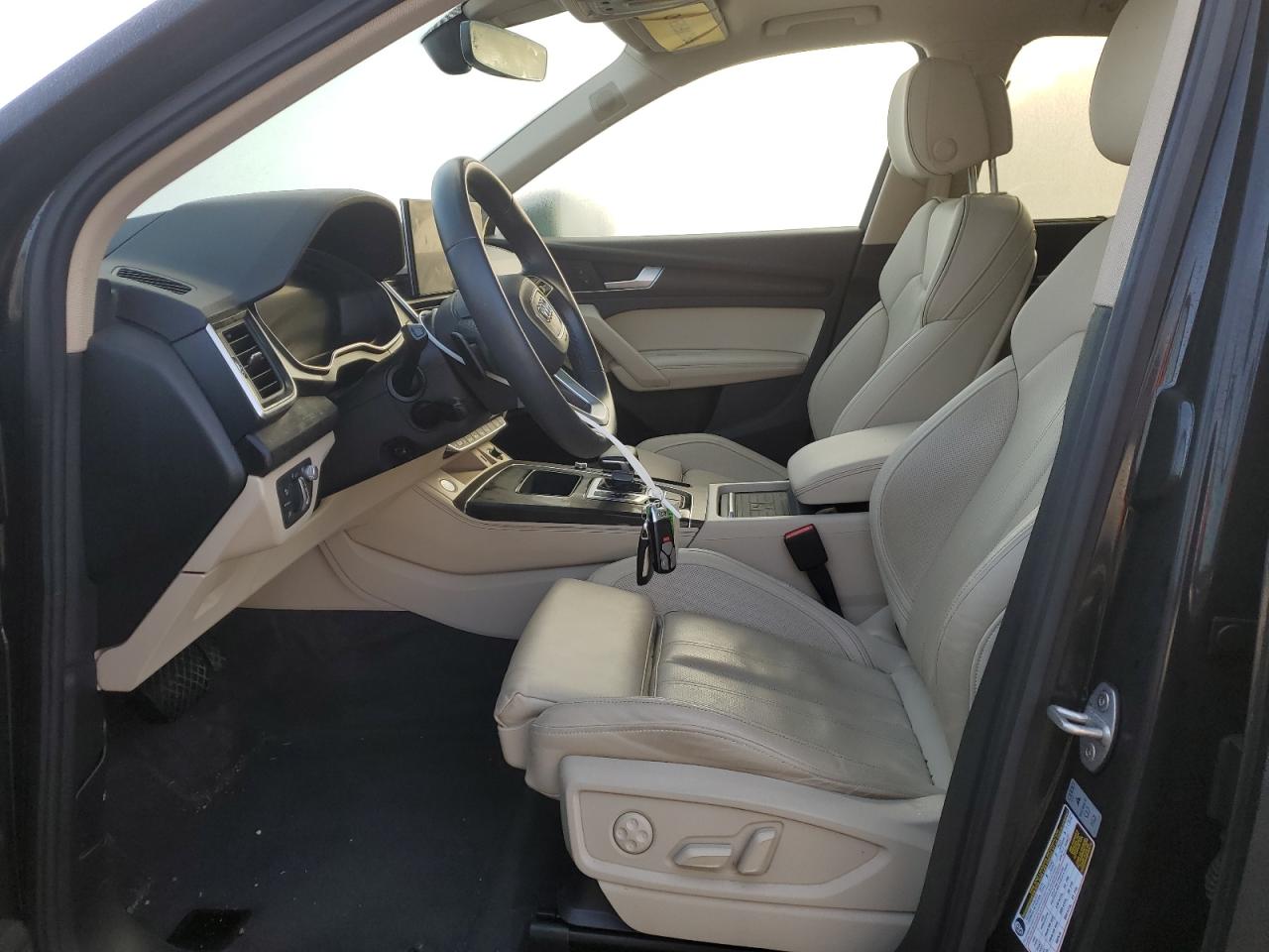 2023 Audi Q5 VIN WA1FAAFY5P2046684 Copart auction photo, rear end / front end damage thumbnail 7