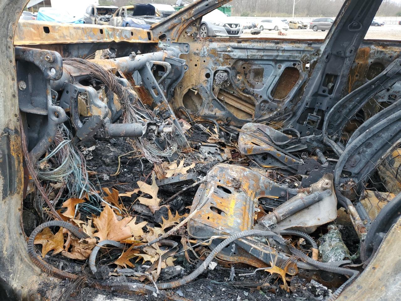 2014 Buick Regal VIN 2G4GM5ER2E9246631 Copart auction photo, burn - interior / replaced vin damage thumbnail 7