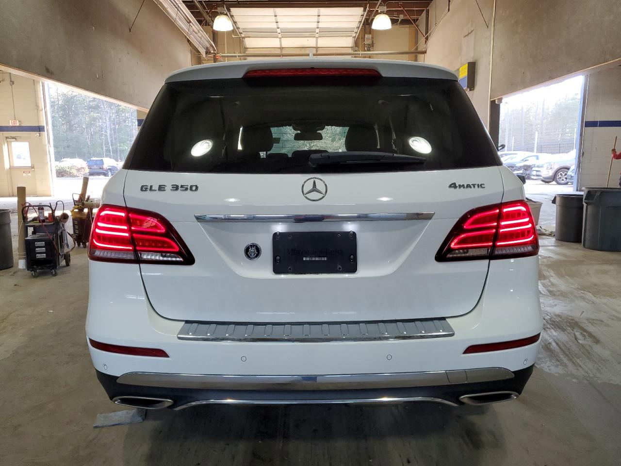 2017 Mercedes-Benz GLE VIN 4JGDA5HB3HA882607 Copart auction photo, front end damage thumbnail 6