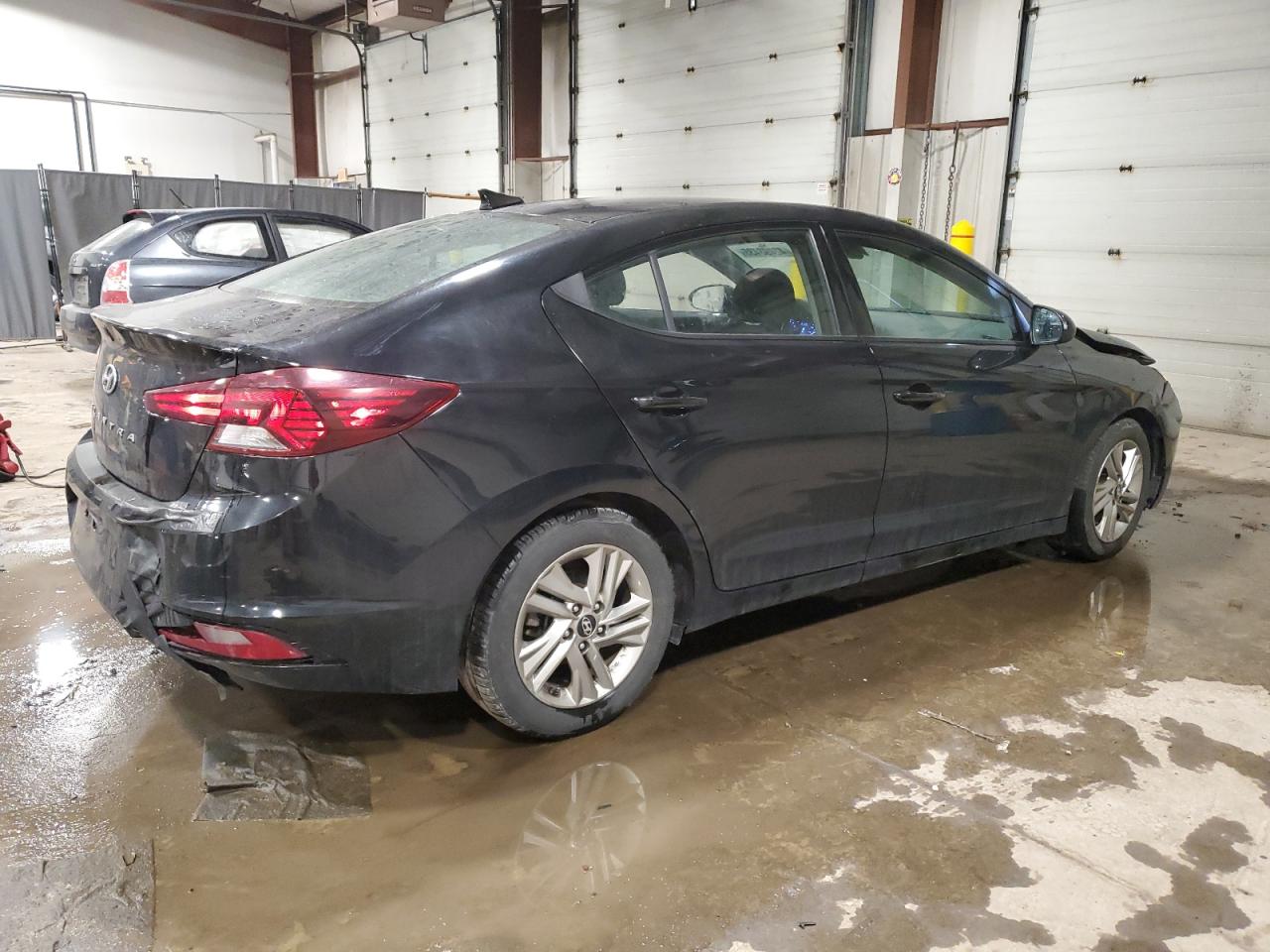 2019 Hyundai Elantra VIN 5NPD84LF2KH444844 Copart auction photo, front end / rear end damage thumbnail 3