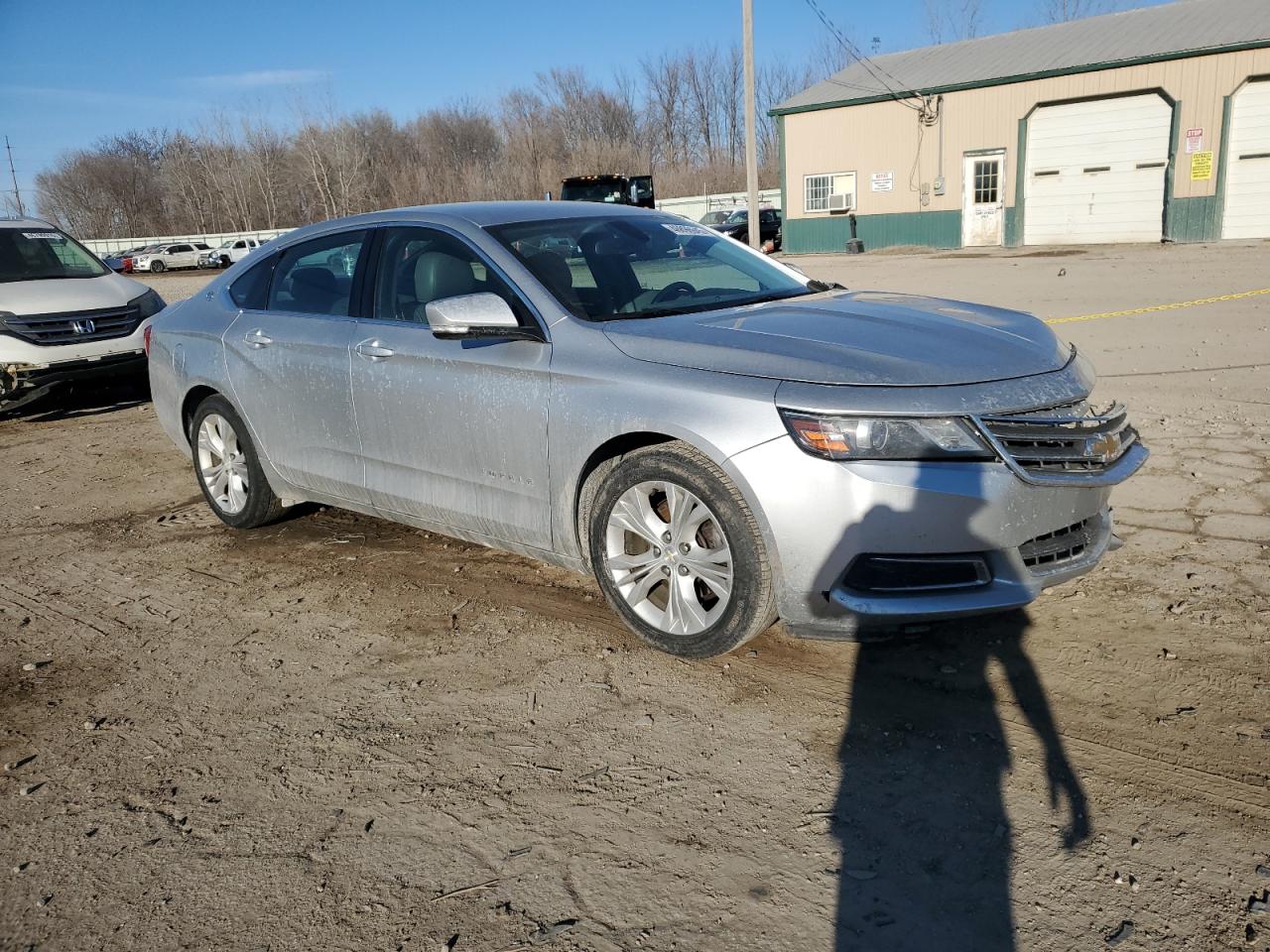 2014 Chevrolet Impala VIN 2G1125S35E9130073 Copart auction photo, front end damage thumbnail 4