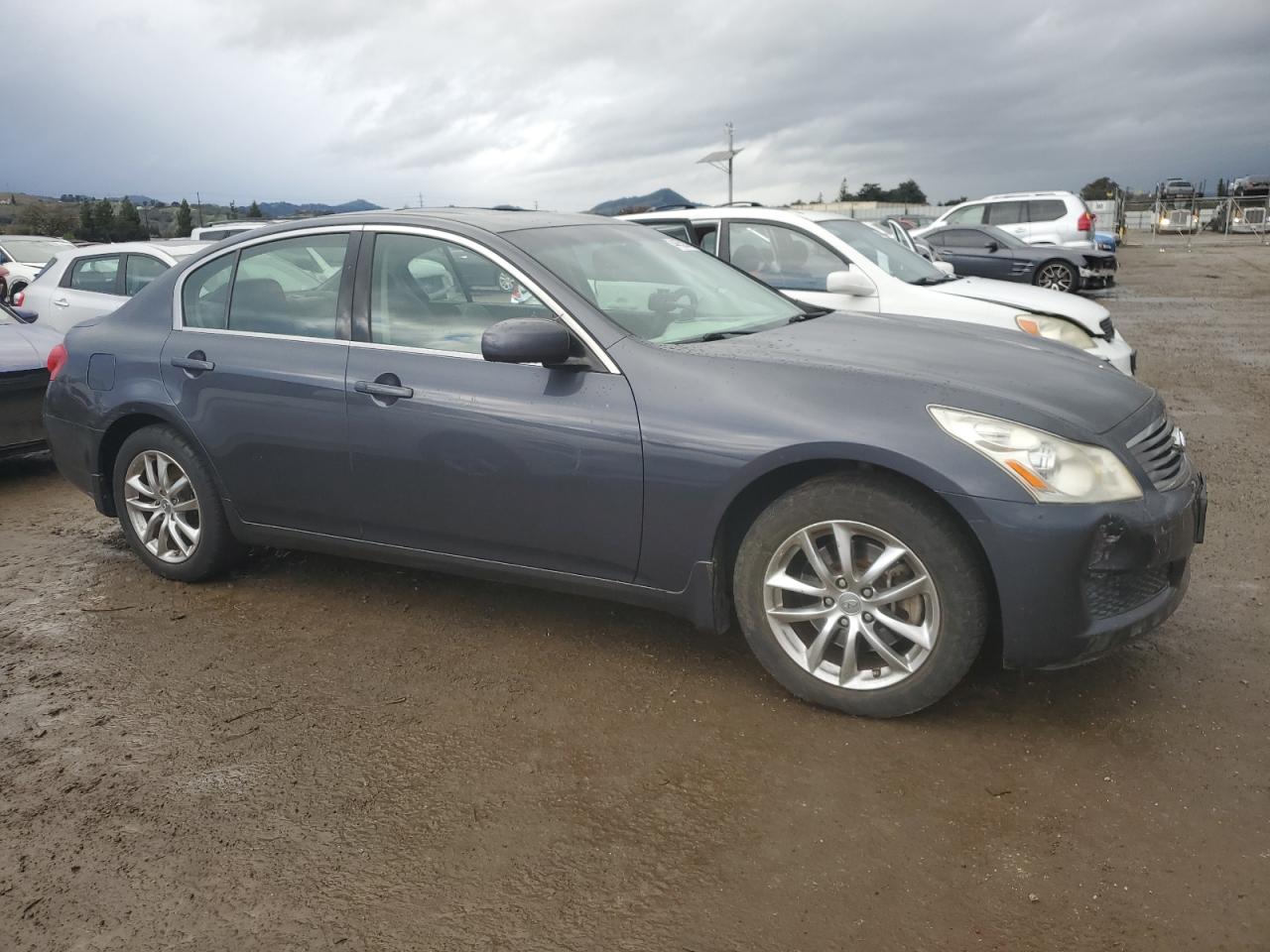 2008 Infiniti G VIN JNKBV61F18M276996 Copart auction photo, vandalism / all over damage thumbnail 4