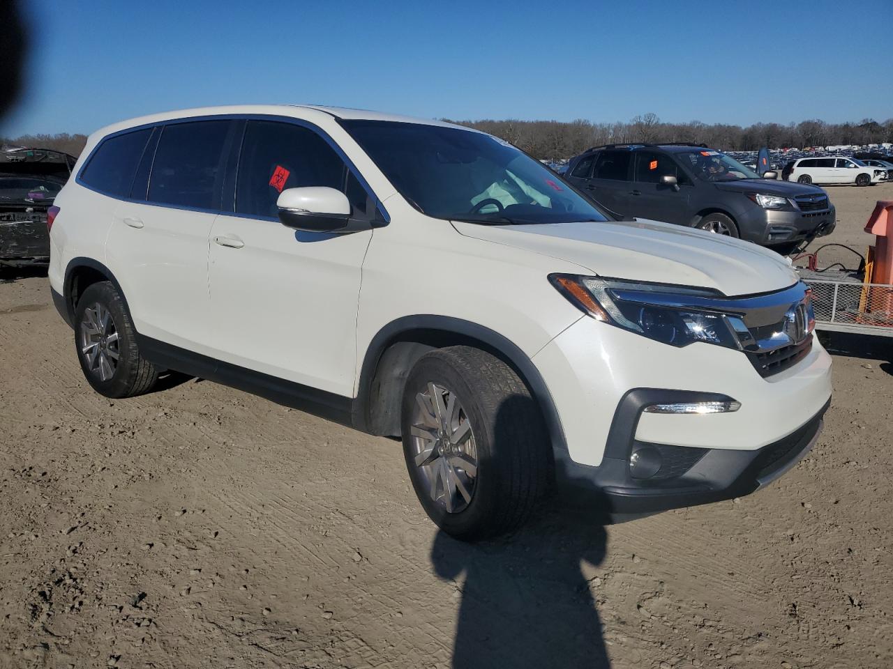 2019 Honda Pilot VIN 5FNYF5H53KB008600 Copart auction photo, all over damage thumbnail 4