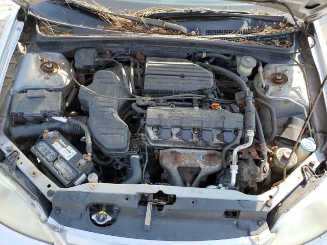 2001 Honda Civic VIN 2HGES16531H599760 Copart auction photo, front end / minor dent/scratches damage thumbnail 11