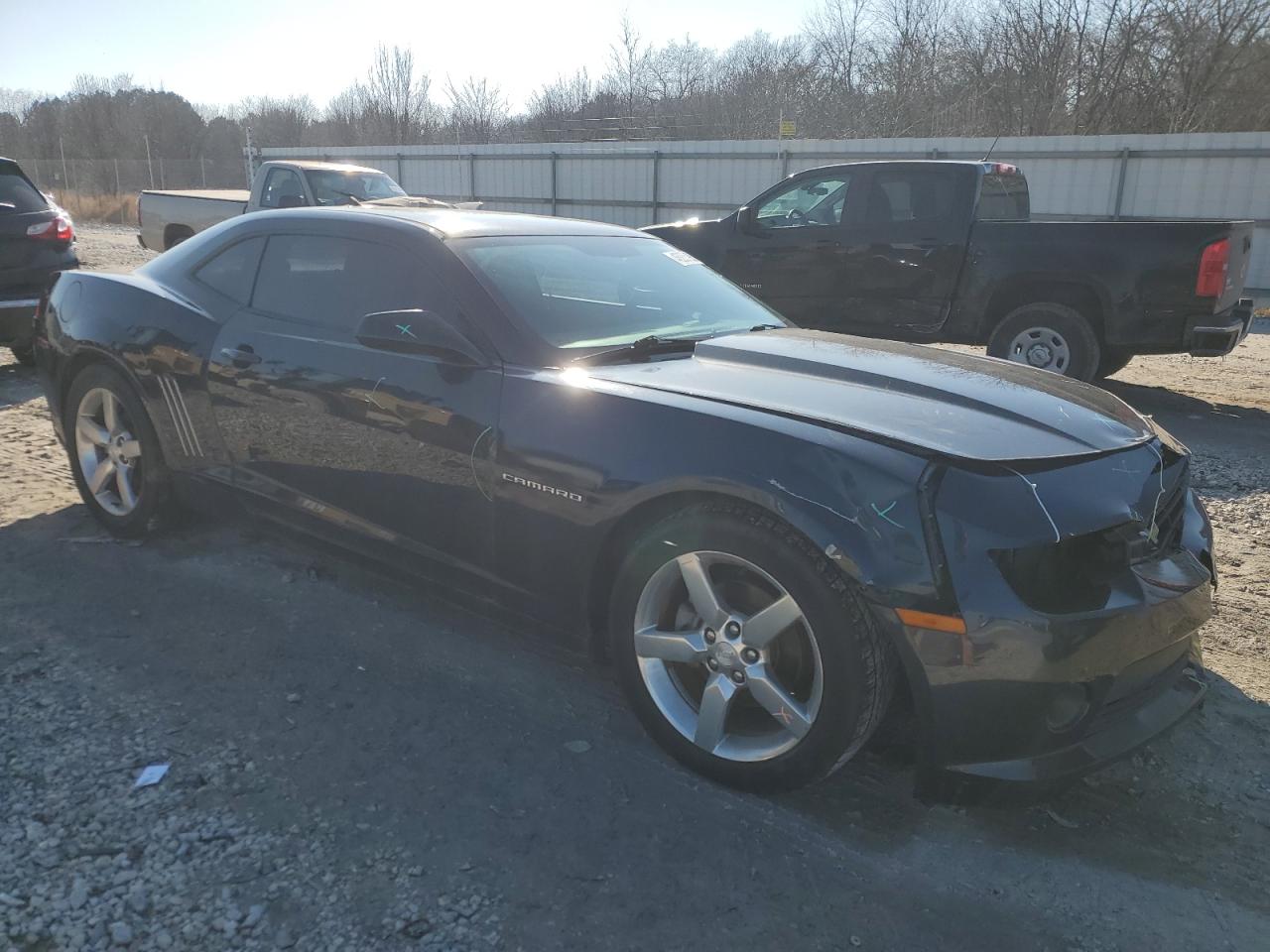 2014 Chevrolet Camaro VIN 2G1FB1E39E9157707 Copart auction photo, all over damage thumbnail 4