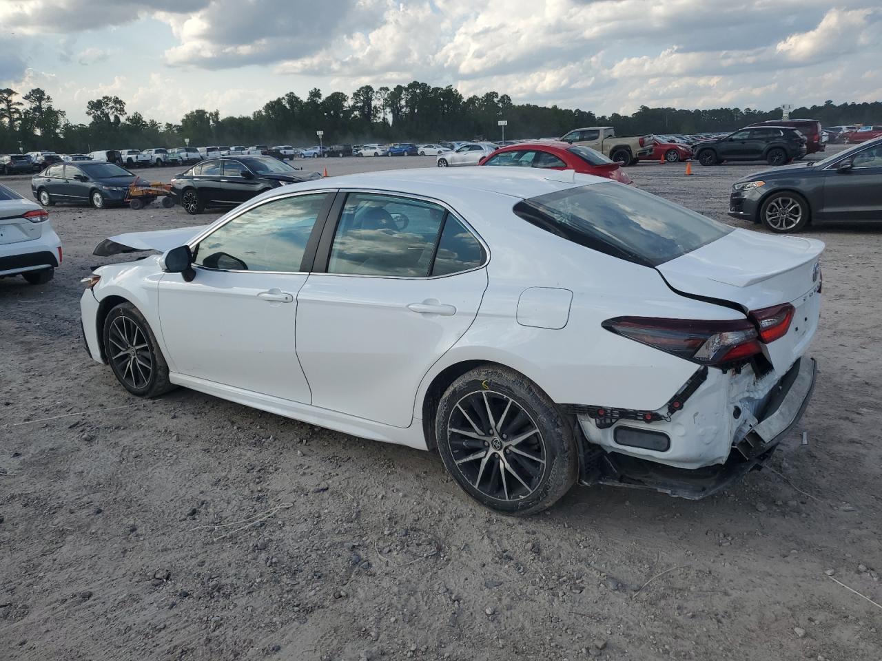 2023 Toyota Camry VIN 4T1G11AK8PU742257 Copart auction photo, front end / rear end damage thumbnail 2
