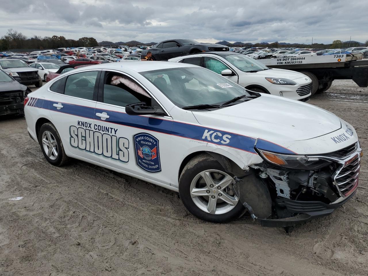 2022 Chevrolet Malibu VIN 1G1ZC5ST5NF149083 Copart auction photo, front end / rear end damage thumbnail 4