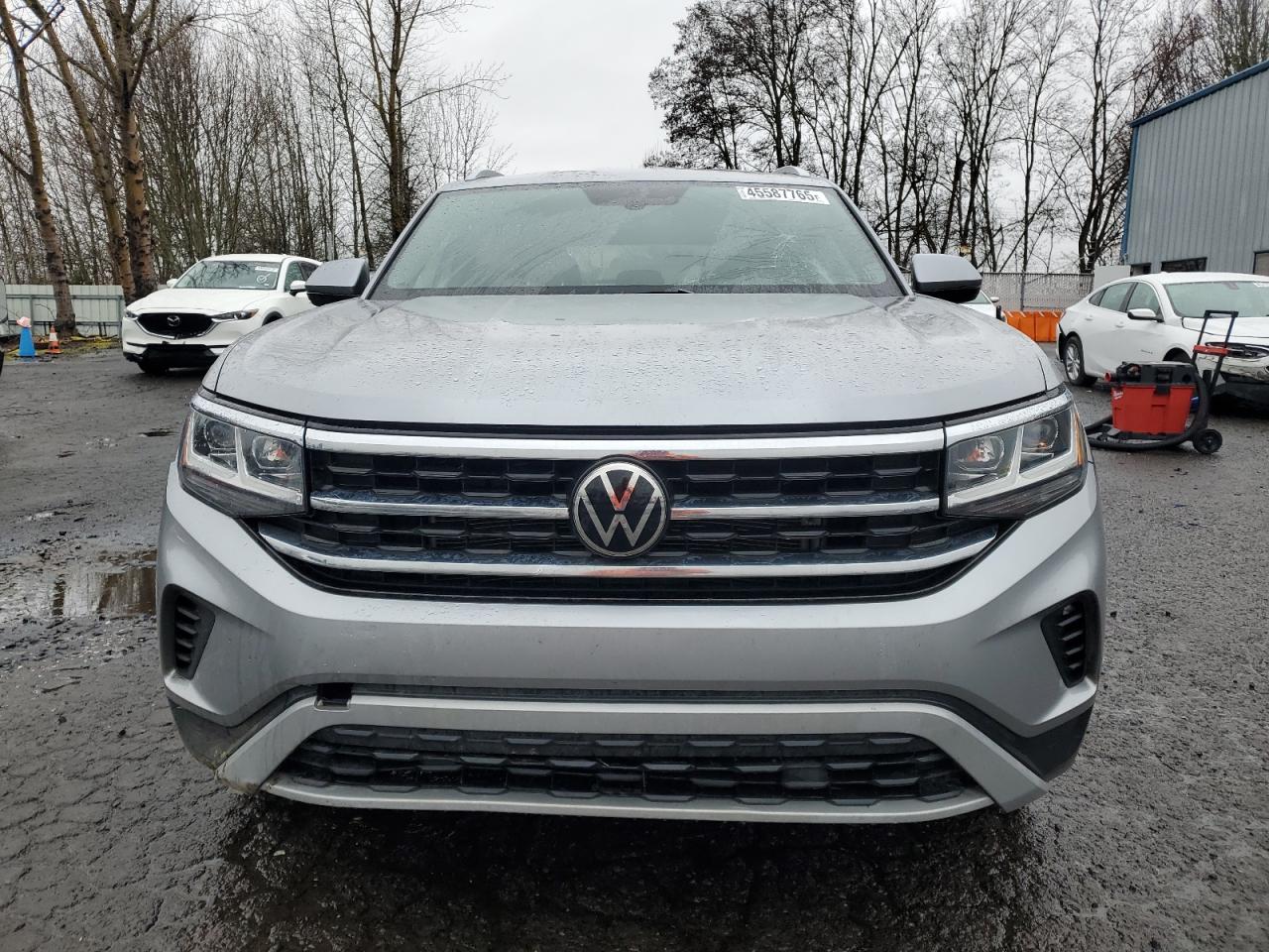 2021 Volkswagen Atlas VIN 1V2GC2CA0MC241095 Copart auction photo, side damage thumbnail 5