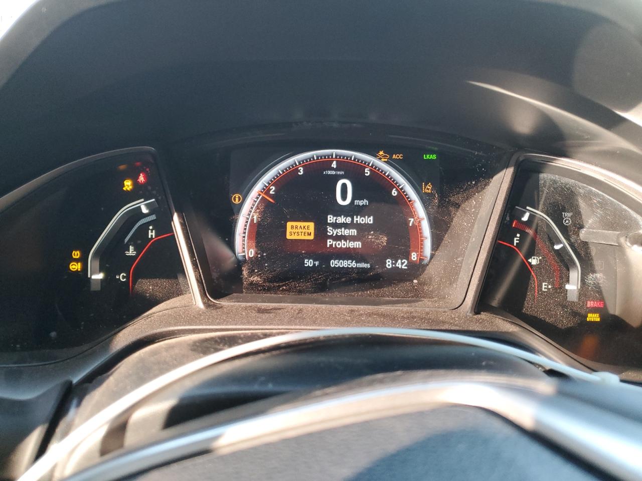 2020 Honda Civic VIN 2HGFC3A51LH751137 Copart auction photo, side / undercarriage damage thumbnail 9