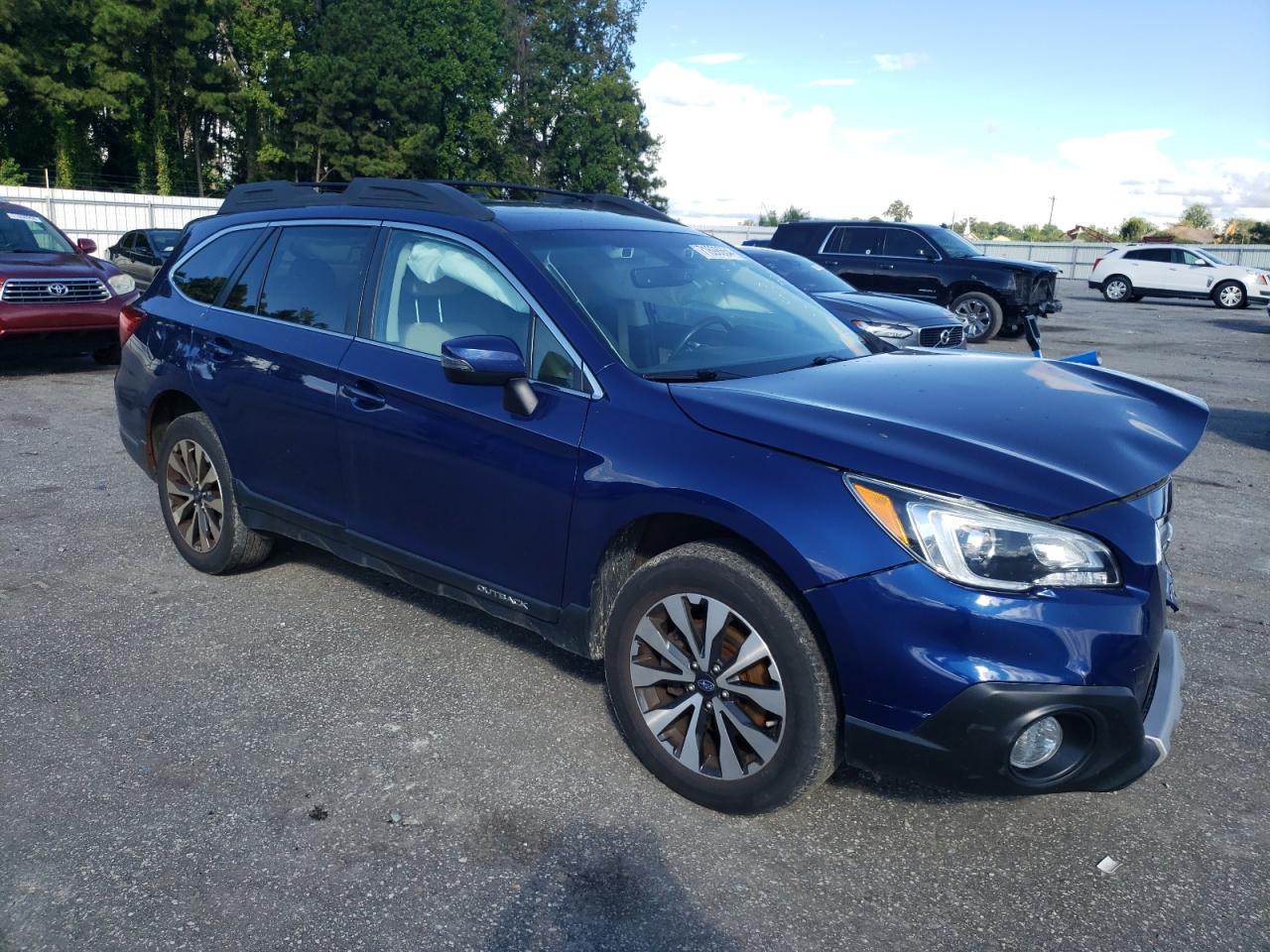 2017 Subaru Outback VIN 4S4BSANC3H3267747 Copart auction photo, front end damage thumbnail 4