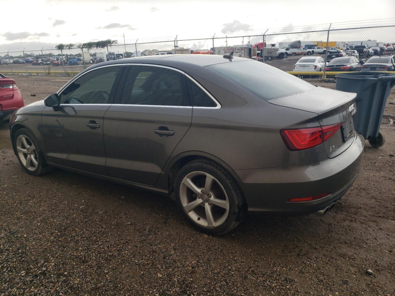 2015 Audi A3 VIN WAUACGFF1F1026879 Copart auction photo, front end / minor dent/scratches damage thumbnail 2