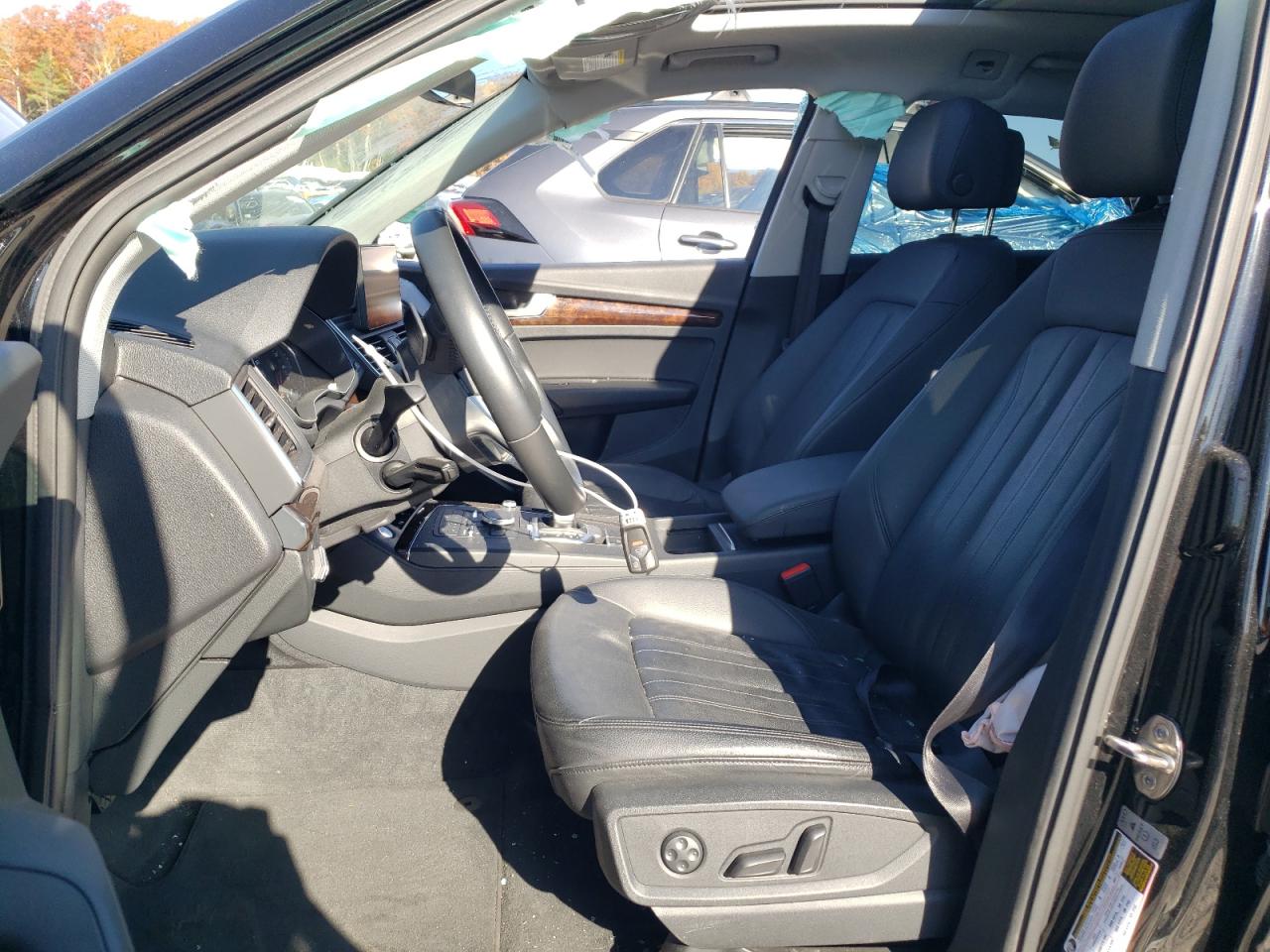 2020 Audi Q5 VIN WA1ANAFY9L2099056 Copart auction photo, rollover / side damage thumbnail 7