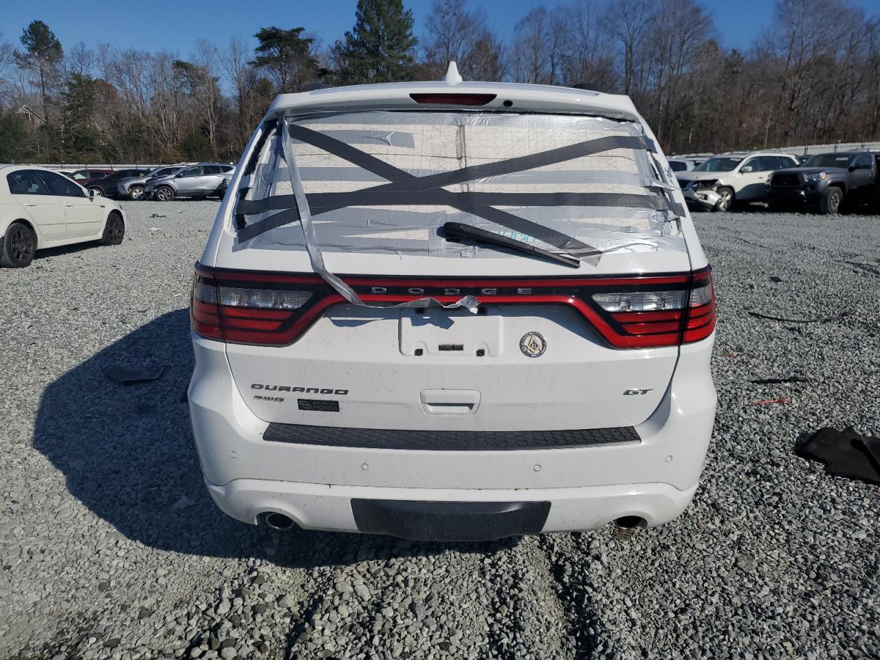 2017 Dodge Durango VIN 1C4RDJDG0HC759833 Copart auction photo, rear end damage thumbnail 6