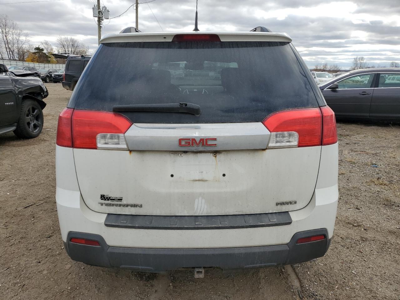 2011 GMC Terrain VIN 2CTFLVEC8B6371004 Copart auction photo, front end damage thumbnail 6