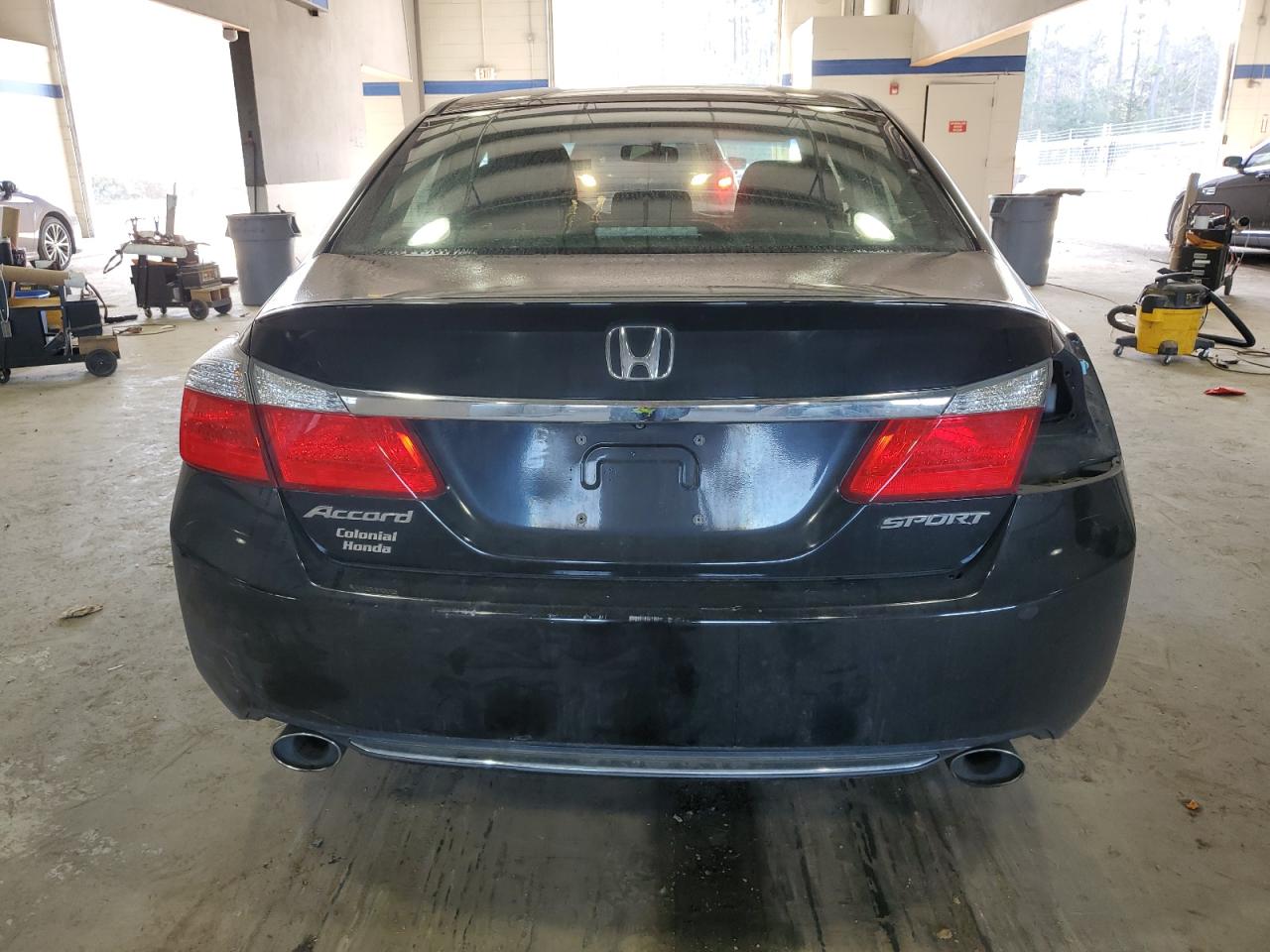 2013 Honda Accord VIN 1HGCR2F53DA251100 Copart auction photo, side / front end damage thumbnail 6