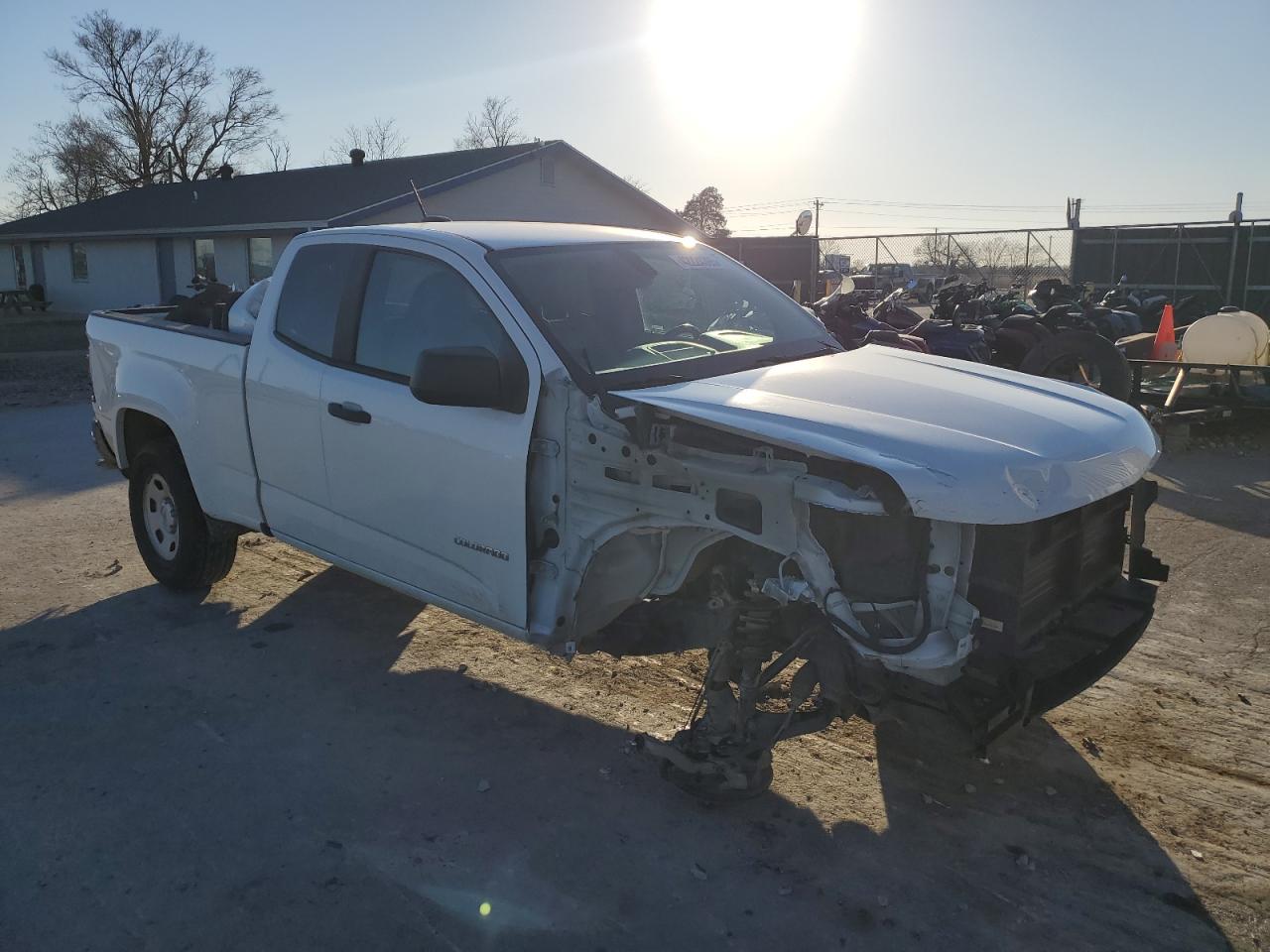 2019 Chevrolet Colorado VIN 1GCHSBEA1K1212526 Copart auction photo, front end damage thumbnail 4