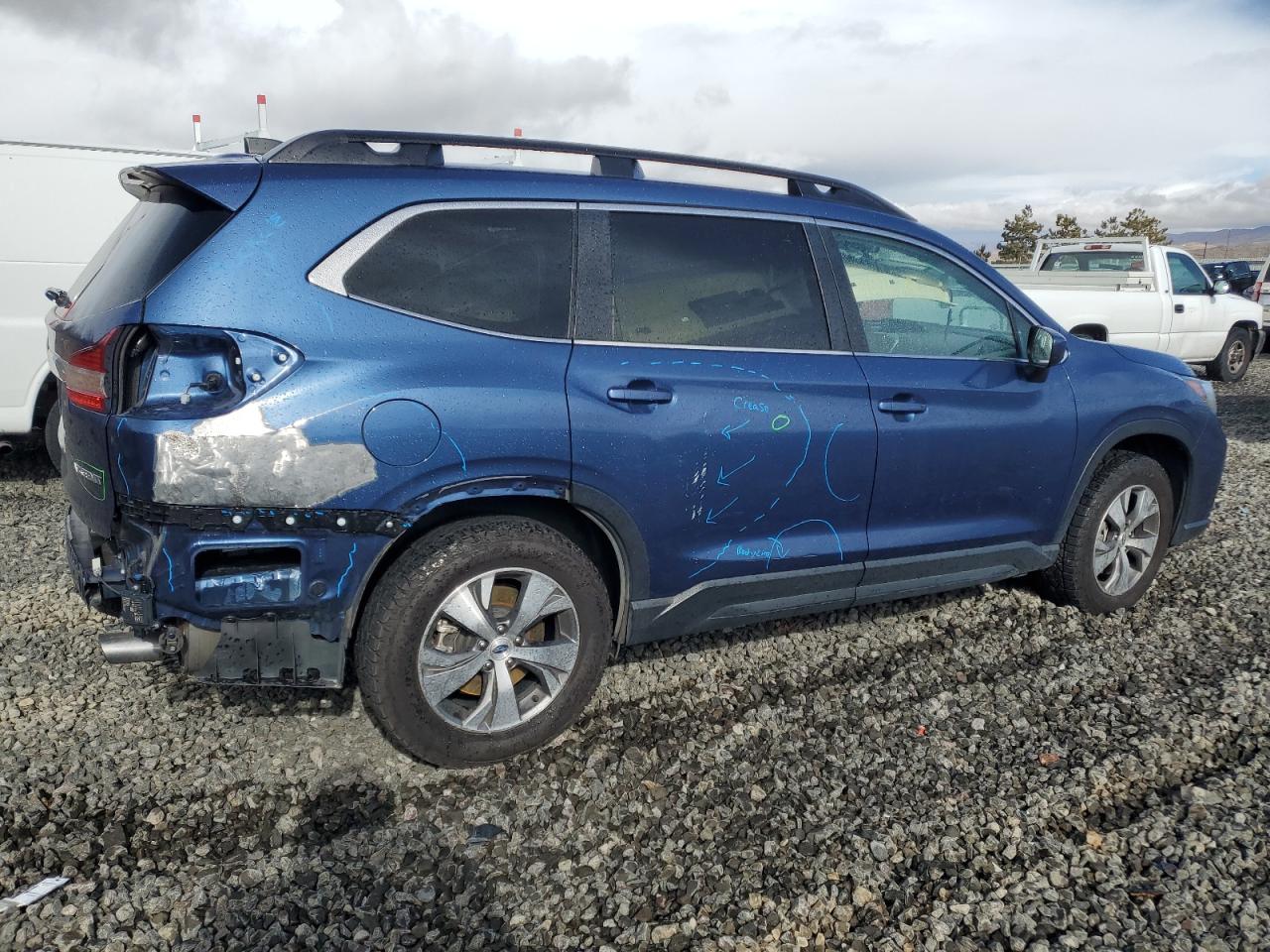 2021 Subaru Ascent VIN 4S4WMAFD9M3473541 Copart auction photo, rear end / side damage thumbnail 3