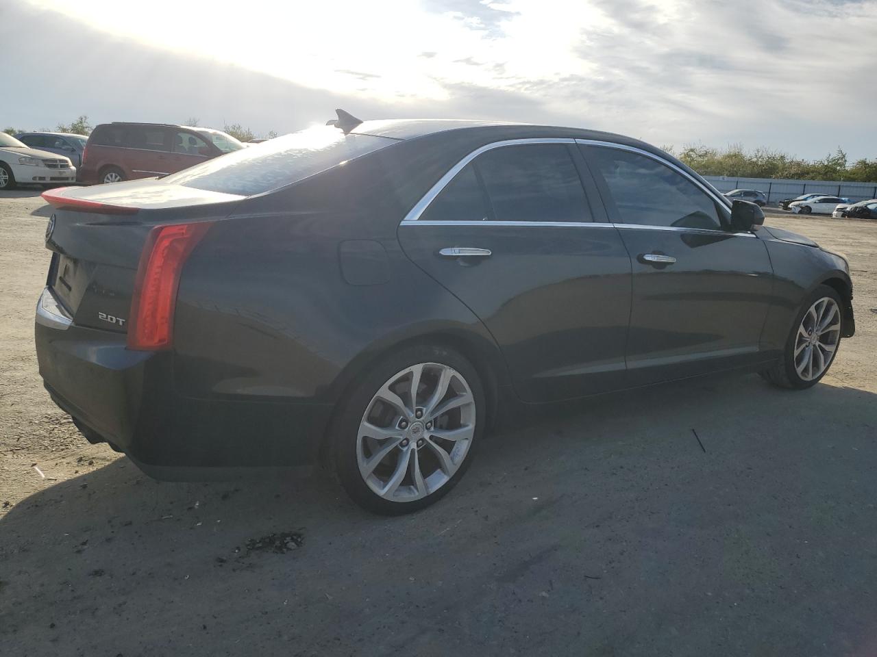 2013 Cadillac ATS VIN 1G6AC5SX5D0136362 Copart auction photo, front end damage thumbnail 3