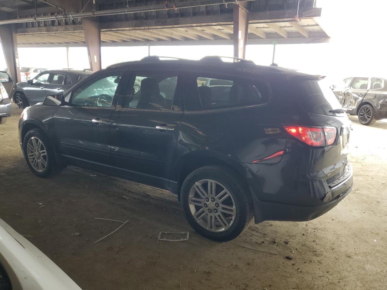 2015 Chevrolet Traverse VIN 1GNKVGKD1FJ295865 Copart auction photo, front end damage thumbnail 2