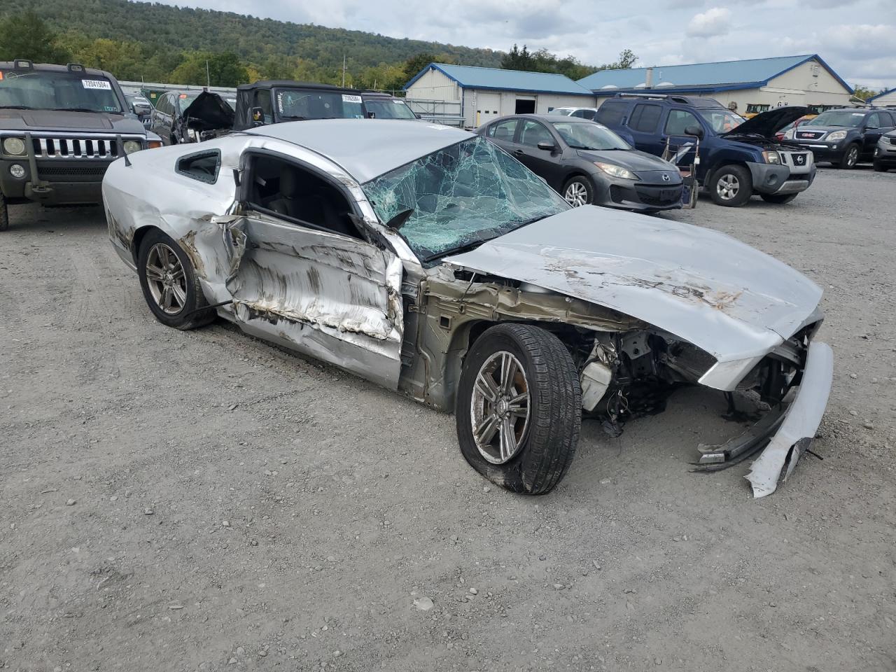 2014 Ford Mustang VIN 1ZVBP8AMXE5202601 Copart auction photo, all over damage thumbnail 4
