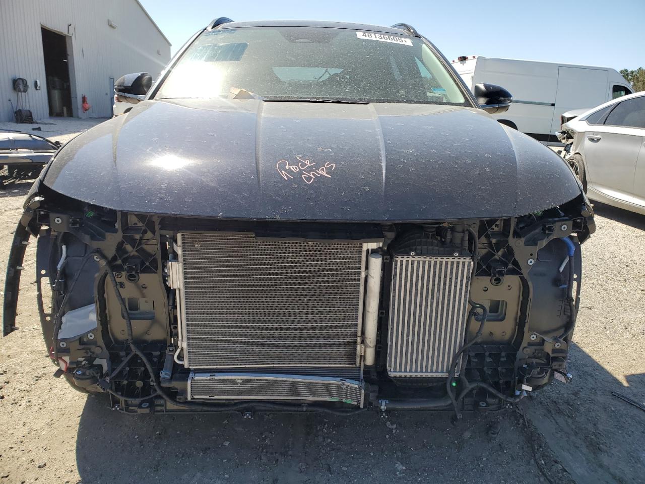 2024 Hyundai Tucson VIN KM8JECD13RU186242 Copart auction photo, rear end / front end damage thumbnail 5
