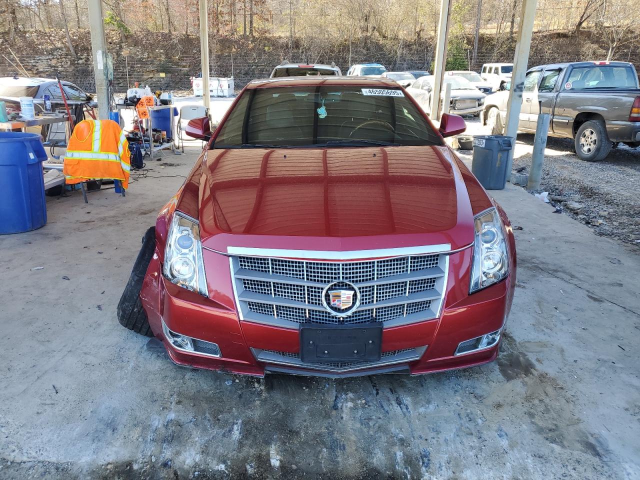 2011 Cadillac CTS VIN 1G6DL1ED8B0121245 Copart auction photo, front end damage thumbnail 5