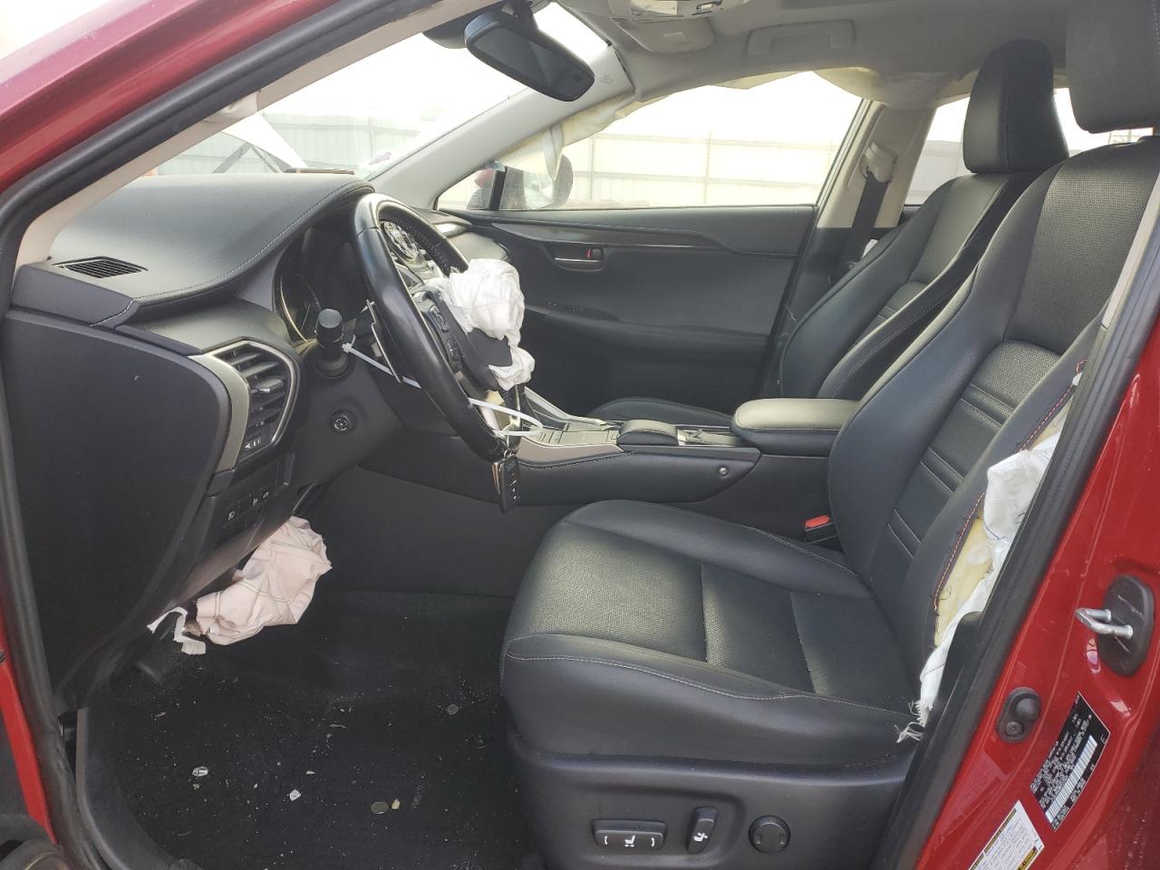 2021 Lexus NX VIN JTJDJRDZ8M5015444 Copart auction photo, front end / side damage thumbnail 7