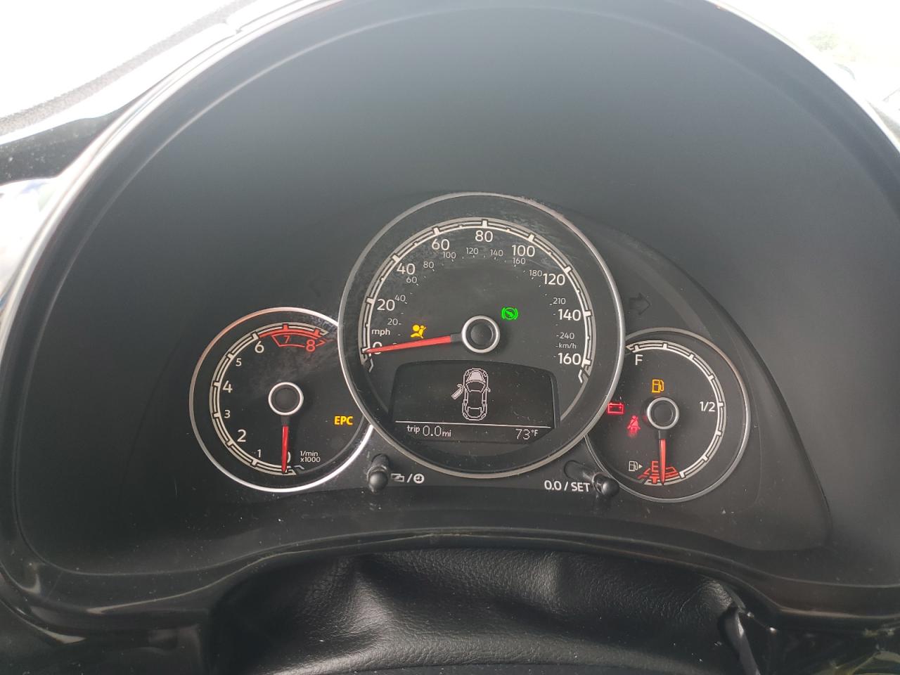 2019 Volkswagen Beetle VIN 3VWFD7AT2KM708702 Copart auction photo, front end / mechanical damage thumbnail 9