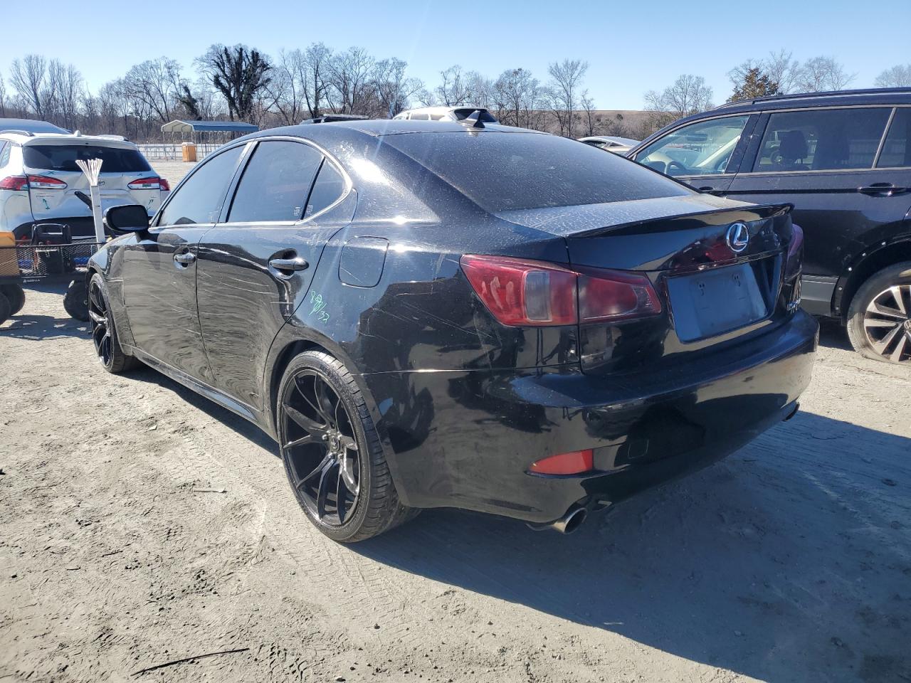 2012 Lexus IS VIN JTHBF5C21C5168141 Copart auction photo, front end damage thumbnail 2