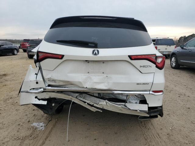 2022 Acura MDX VIN 5J8YE1H84NL041369 Copart auction photo, rear end / side damage thumbnail 6