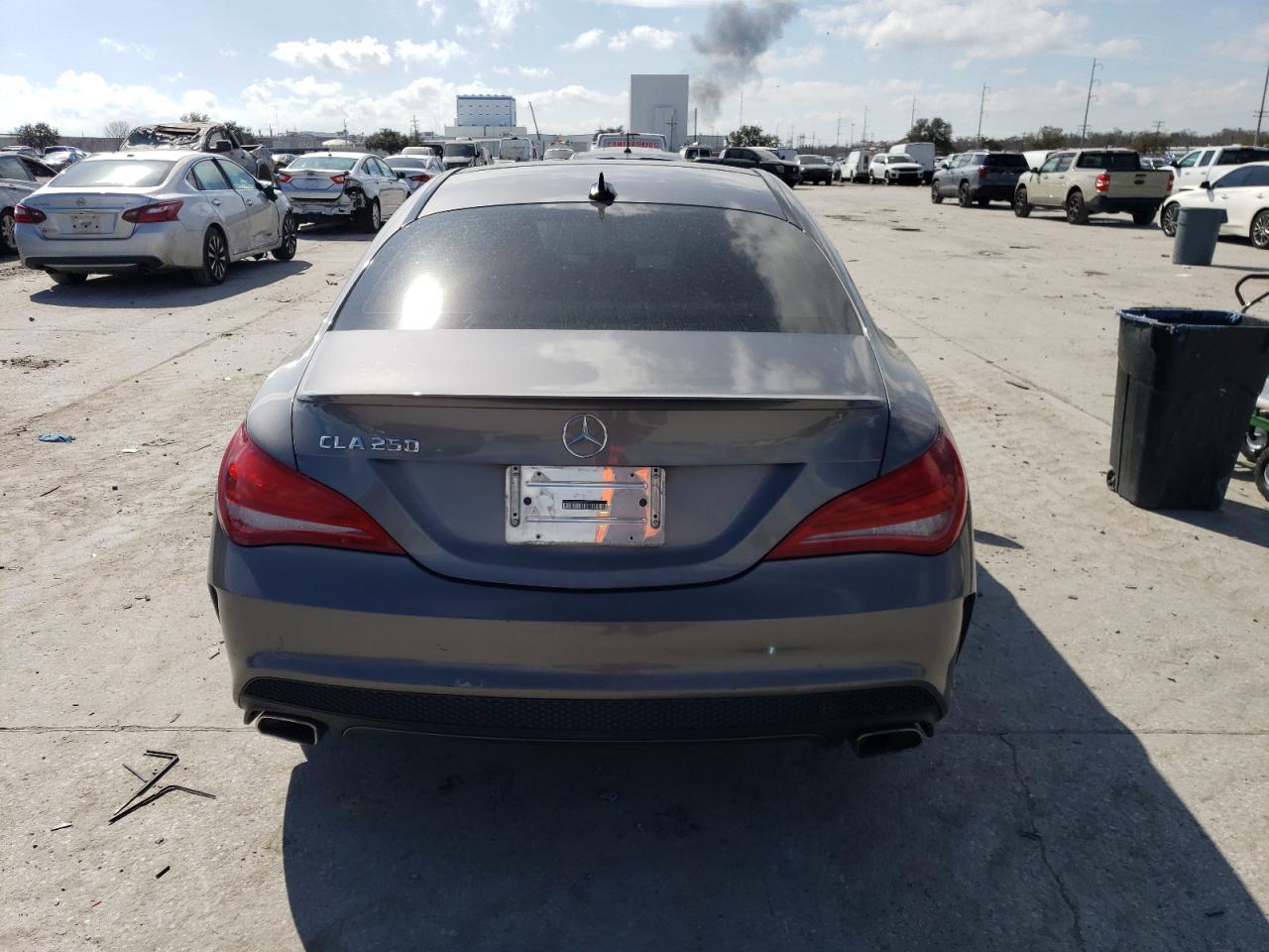 2016 Mercedes-Benz CLA-klasse VIN WDDSJ4EBXGN333557 Copart auction photo, front end damage thumbnail 6