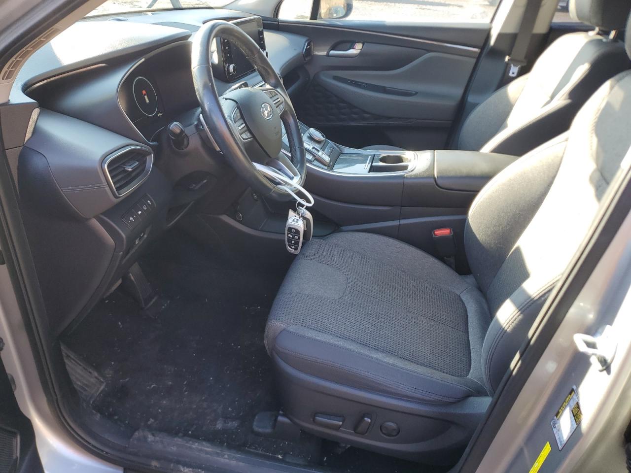 2021 Hyundai Santa Fe VIN 5NMS6DAJXMH334824 Copart auction photo, front end damage thumbnail 7