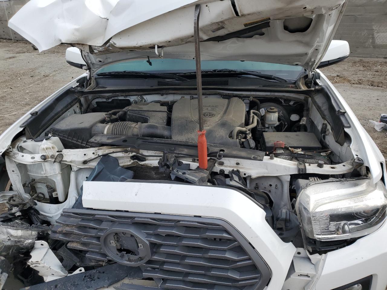 2020 Toyota Tacoma VIN 3TMAZ5CN2LM116140 Copart auction photo, front end damage thumbnail 12