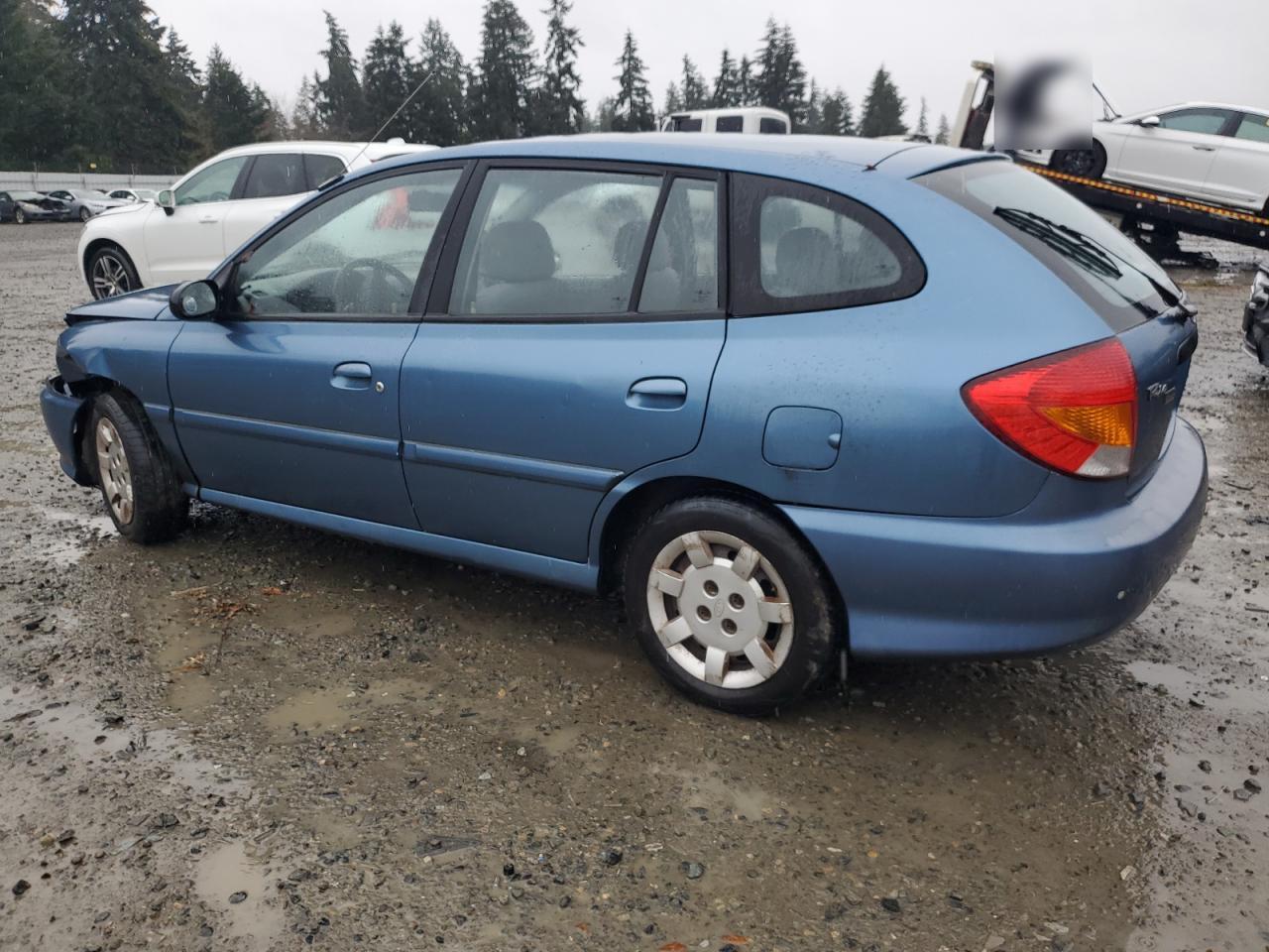 2002 KIA Rio VIN KNADC163626058661 Copart auction photo, front end damage thumbnail 2