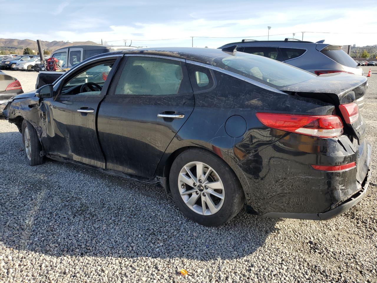 2019 KIA Optima VIN 5XXGT4L3XKG275184 Copart auction photo, all over damage thumbnail 2