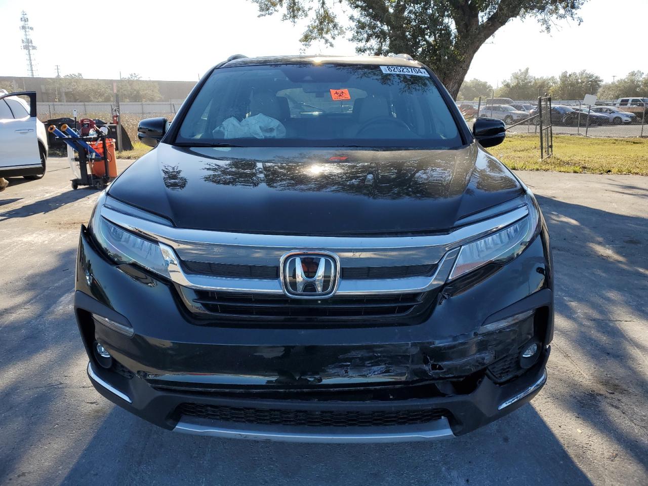 2020 Honda Pilot VIN 5FNYF5H95LB012071 Copart auction photo, front end damage thumbnail 5