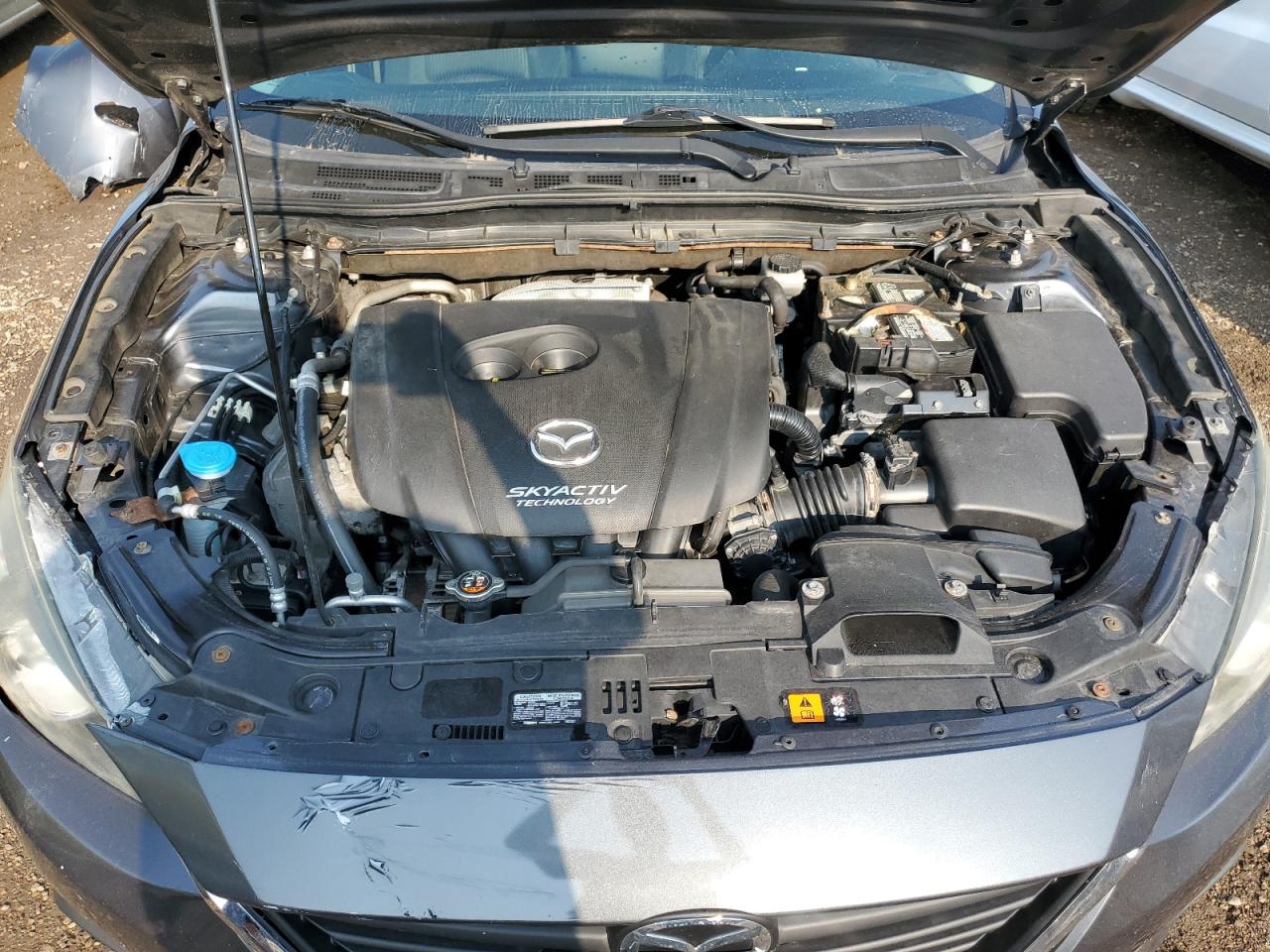 2016 Mazda 3 VIN JM1BM1U78G1325154 Copart auction photo, all over damage thumbnail 11