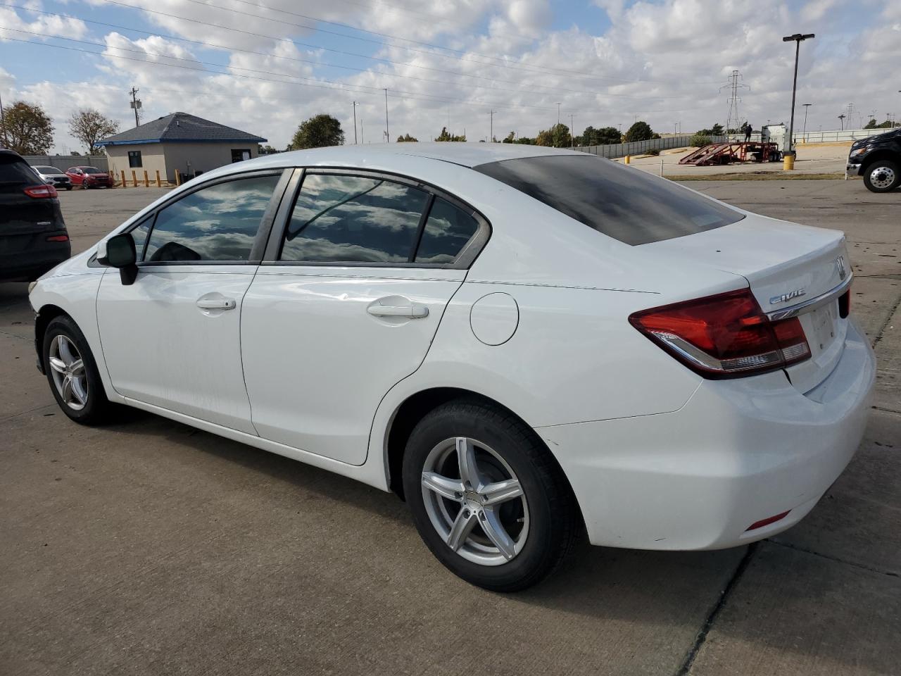 2013 Honda Civic VIN 19XFB2F55DE081030 Copart auction photo, front end / minor dent/scratches damage thumbnail 2