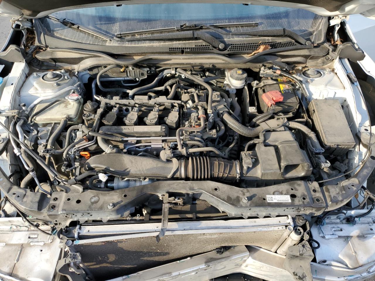 2019 Honda Civic VIN JHMFC1F30KX012151 Copart auction photo, rear end / front end damage thumbnail 11