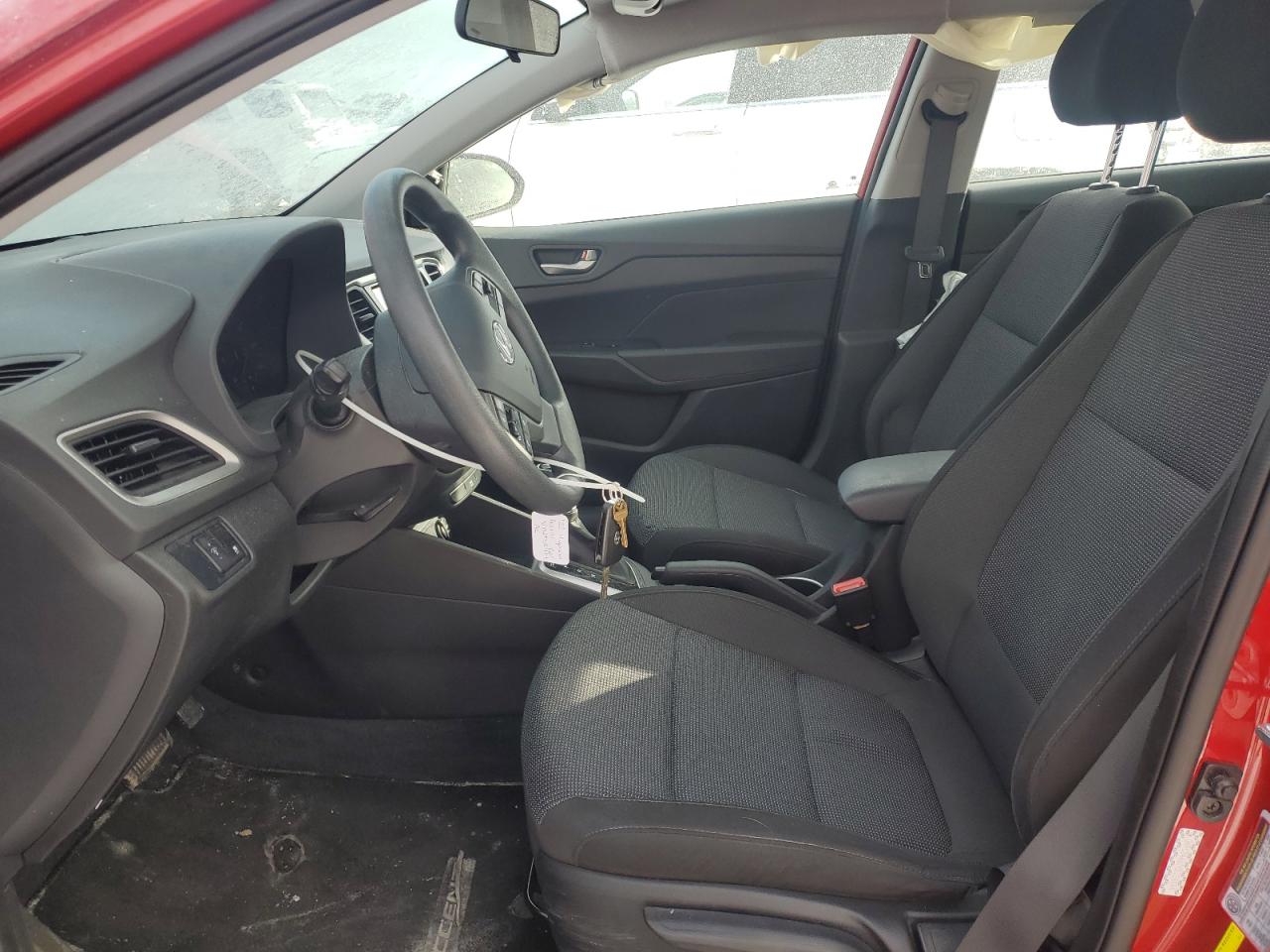 2022 Hyundai Accent VIN 3KPC24A61NE155494 Copart auction photo, all over damage thumbnail 7