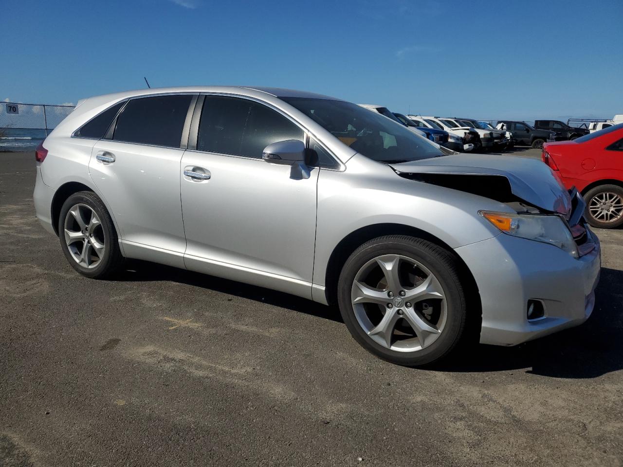 2013 Toyota Venza VIN 4T3ZK3BB9DU062371 Copart auction photo, front end / rear end damage thumbnail 4