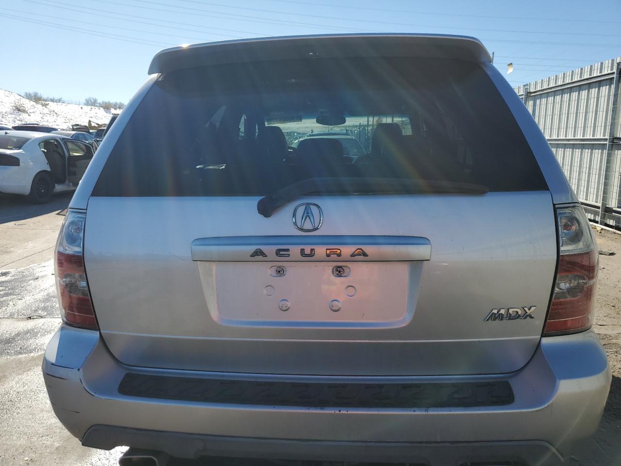 2006 Acura MDX VIN 2HNYD18776H502355 Copart auction photo, front end / rear end damage thumbnail 6