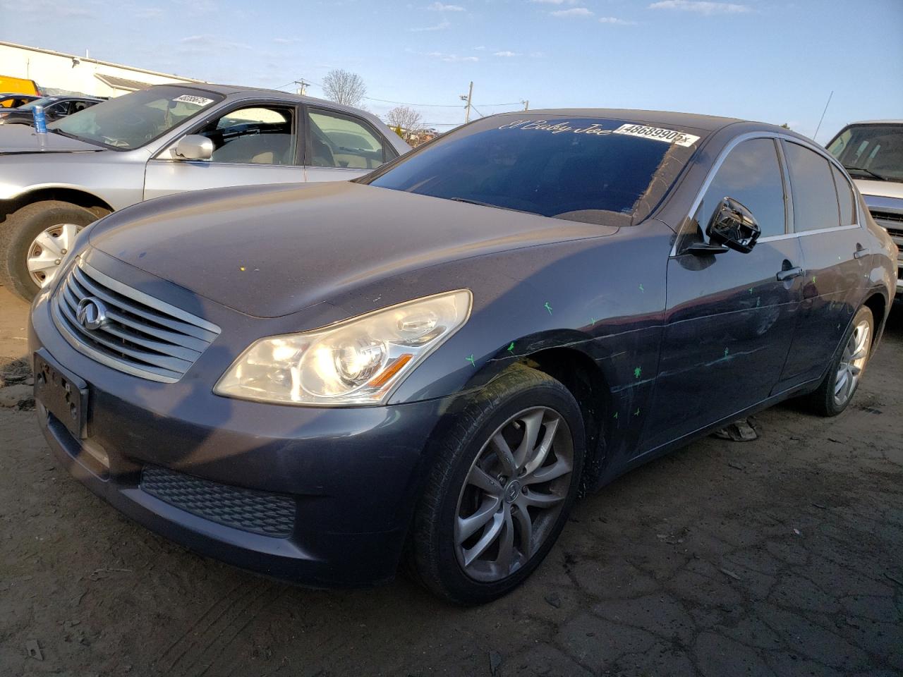 2007 Infiniti G VIN JNKBV61FX7M803903 - Copart auction photo